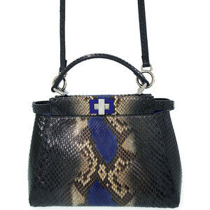 Fendi Peekaboo Iconic satchel nappa leather 2way Shoulder Bag